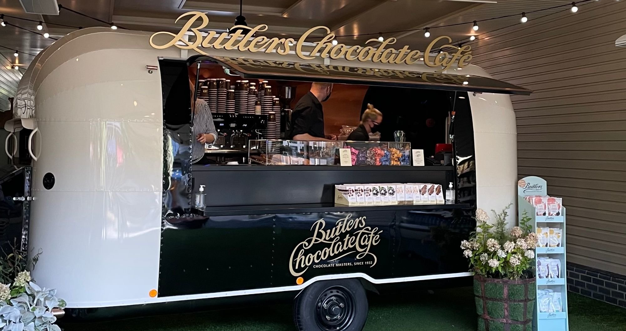 Butlers Chocolates Butlers Chocolate Café Trailer <br> Currently residing at Kildare Village